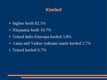 Presentatsioon Ameerika ühendriigist #4