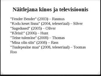Rasmus Kaljujärv #7