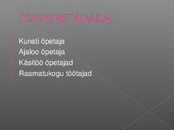 KESKAJA KIRJANDUS #12