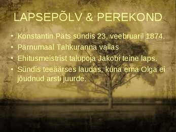 KONSTANTIN PÄTS #2