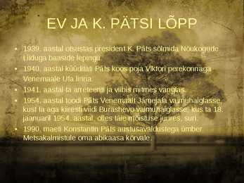 KONSTANTIN PÄTS #11
