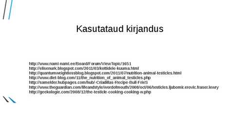 Munandid toiduvalmistamises #7