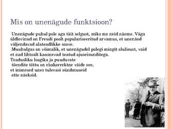 Unenäod powerpointi esitlus #4