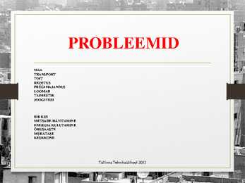 Urbaniseerumine ja sellega kaasnevad keskkonnaprobleemid #5