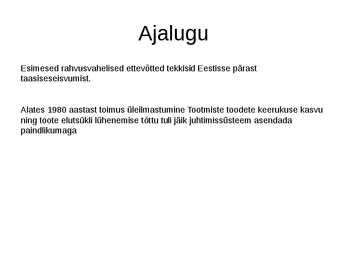 Rahvusvahelised ettevõtted Eestis #2