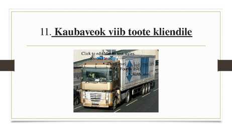 Logistiline ahel #12