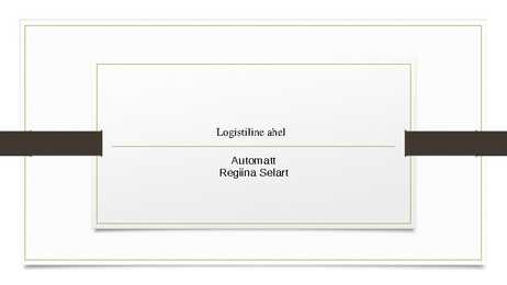 Logistiline ahel