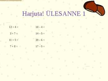 Liitmise ja lahutamise seos #4