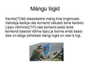 Värvikuulimäng #3