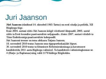 Jüri Jaanson #2