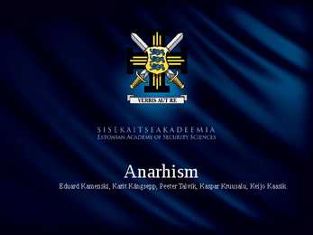 Anarhism