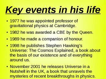 Stephen Hawking #5