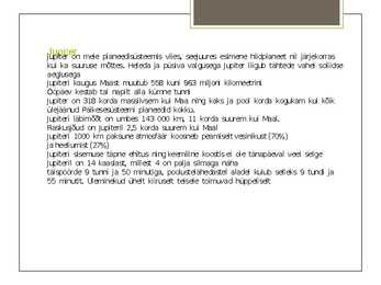 Hiidplaneedid-Powerpoint esitlus #2
