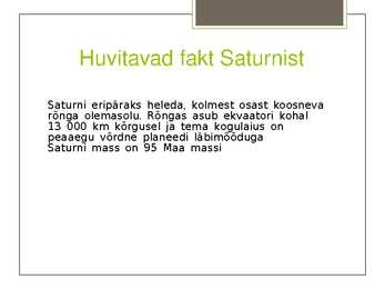 Hiidplaneedid-Powerpoint esitlus #7