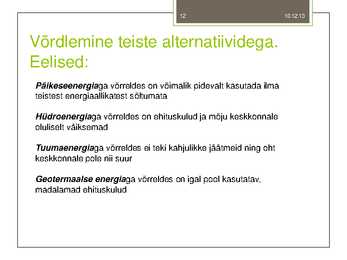 Tuulegeneraatorid #12