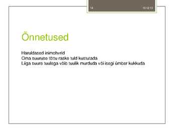 Tuulegeneraatorid #14