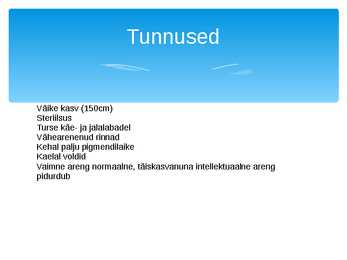 Turneri sündroom #4