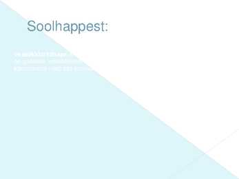 Soolhape #2