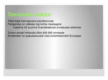 Hollandi majandus #13