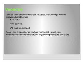 Hollandi majandus #16