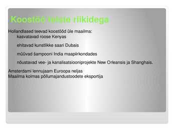 Hollandi majandus #17