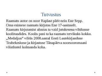 Ene Sepp-medaljon #2