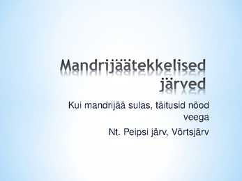 Järved #11