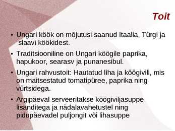 Ungari kultuur #11