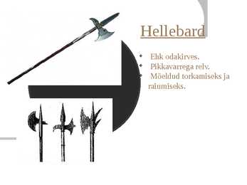 Keskaja relvad #12