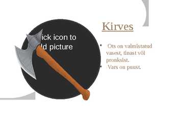 Keskaja relvad #8