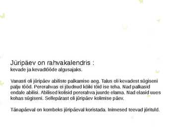 Jüripäev #3