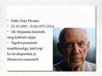 PABLO PICASSO #2