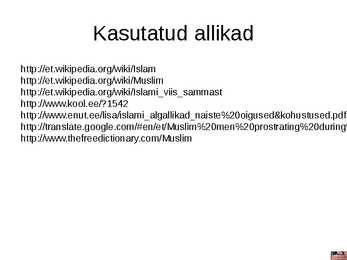 Islami kultuur #15