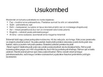 Islami kultuur #5