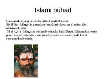Islami kultuur #10