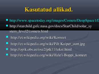 Komeedid #10