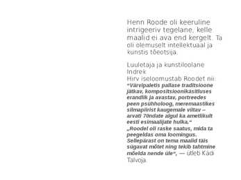 Henn Roode #2