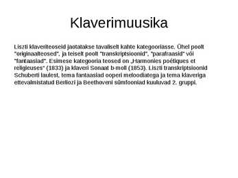 Ferenc Liszt #11