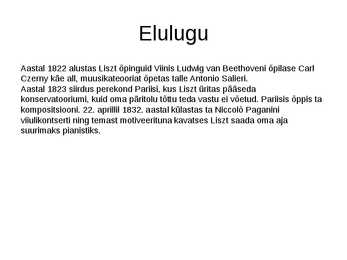 Ferenc Liszt #6