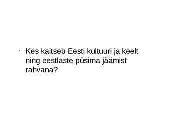 ÜHISKONNAÕPETUS #42