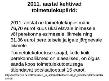 Vaesus Eestis #3