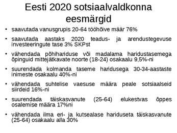 Vaesus Eestis #6