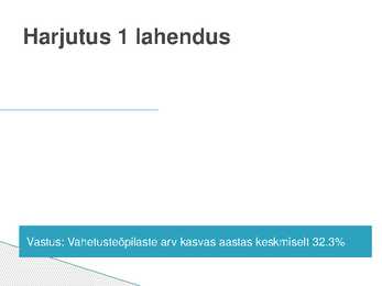EKSPONENTSIAALNE KASVAMINE JA KAHANEMINE #4
