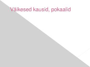 Töökorraldus suurköögis-iseseisev töö #7
