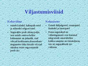 Paljunemine ja areng #19