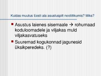 Muinasaeg-arheoloogilised kultuurid #17