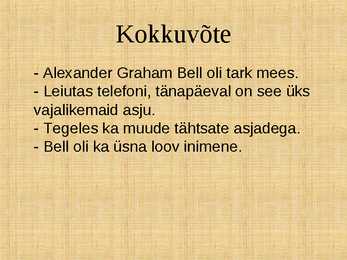 Alexander Graham Bell #14