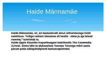 Haide Männamäe #3