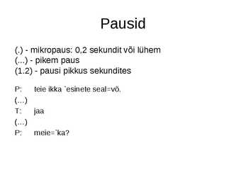 Eesti keele allkeeled literatsioon #15