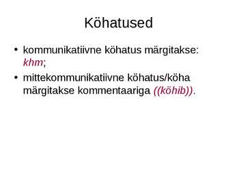 Eesti keele allkeeled literatsioon #26